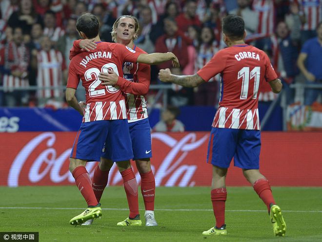 马德里竞技客场告捷，实现逆转