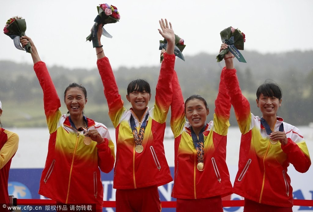 华体会官方登录入口-法国赛艇队成功卫冕女子四单金牌